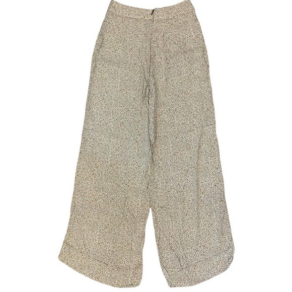 AFRM Leopard Print Wide Leg Pants MEDIUM lq95 - Picture 7 of 11